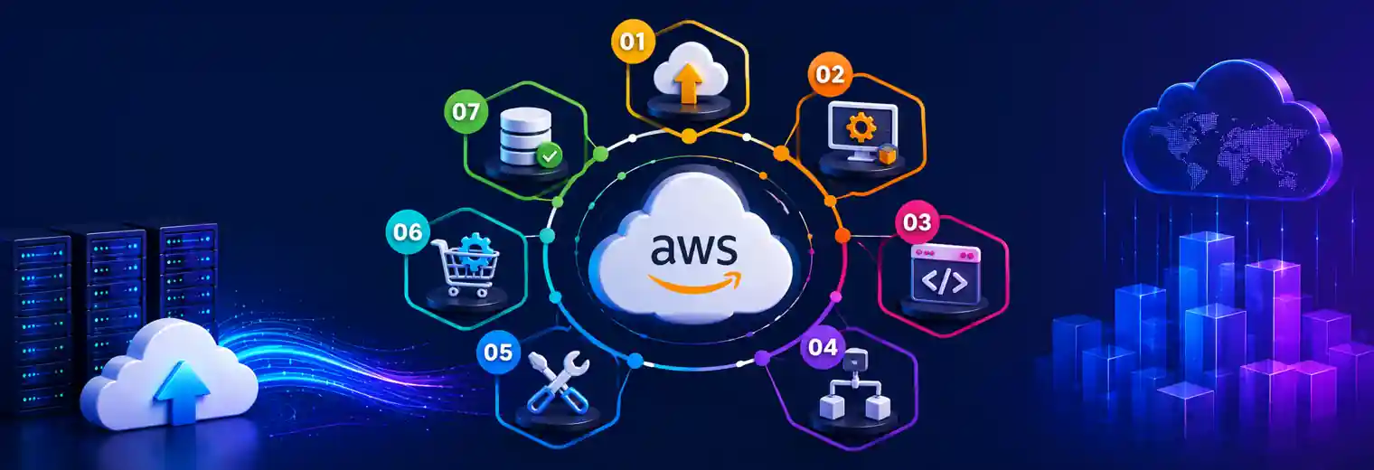 The 7 R's of AWS Cloud Migration <br/><span style="font-size:18px">📅 18 Nov 2024</span>