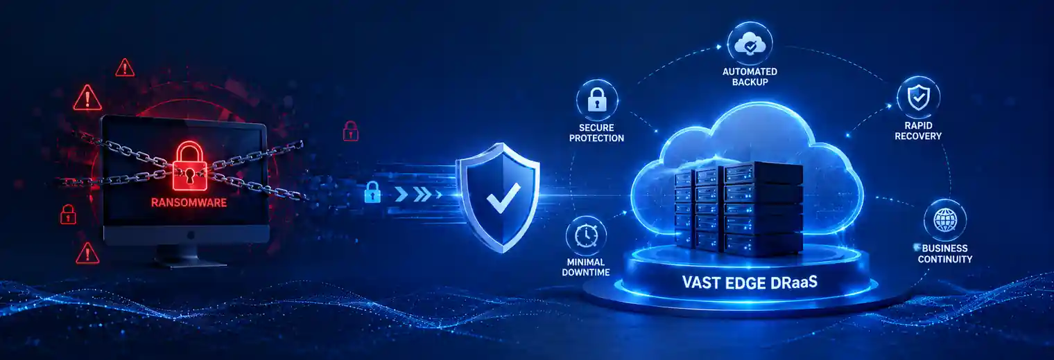 Vast Edge DRaaS Plan to Tackle Ransomware Attacks