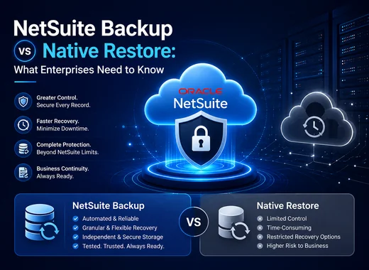 NetSuite Backup vs Native Restore: What Enterprises Need to Know