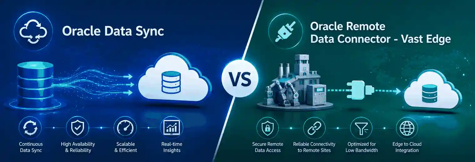 Oracle Data Sync vs. Oracle Remote Data Connector - Vast Edge