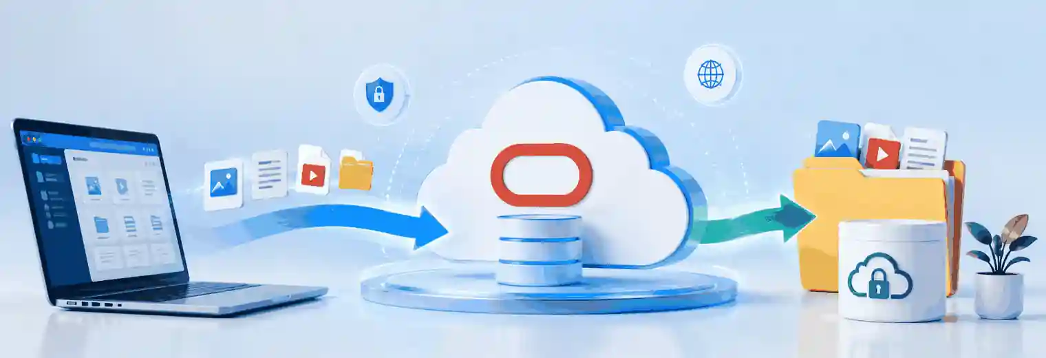 Access and Upload Content from Oracle Object Storage